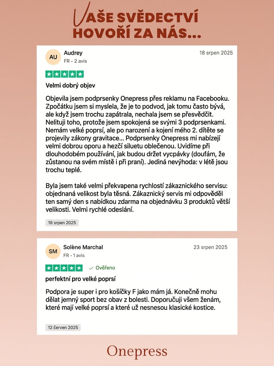 Tvarovací podprsenka Onepress®